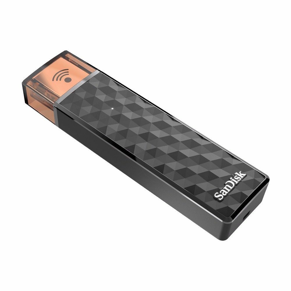 SanDisk Media 128GB Wireless Connect Stick Wifi Flash Drive SDWS4-128G USB 2.0