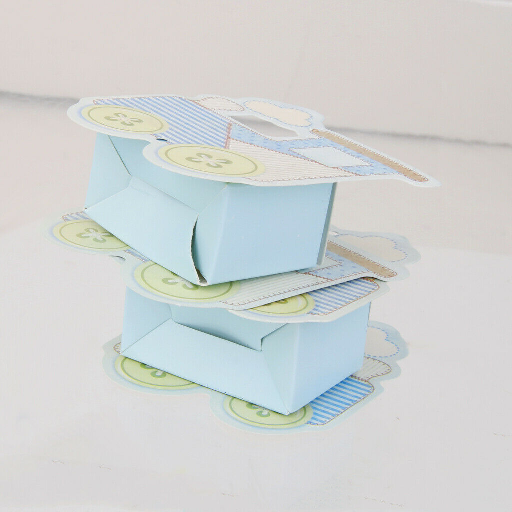 12x Candy Sweet Gift Bag Box Wedding Party Favour Baby Shower Cute Car