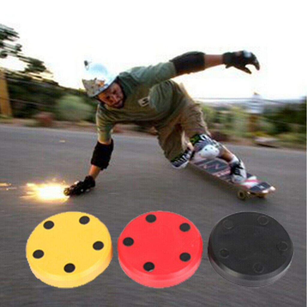 4pcs Longboard Skateboard Slider Blocks Sliding Glove Palm Hand Wrist Guard