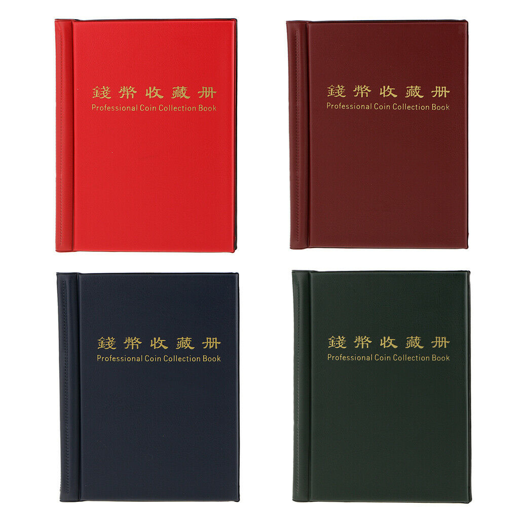 36  Pockets Storage Door Album Money Red Book