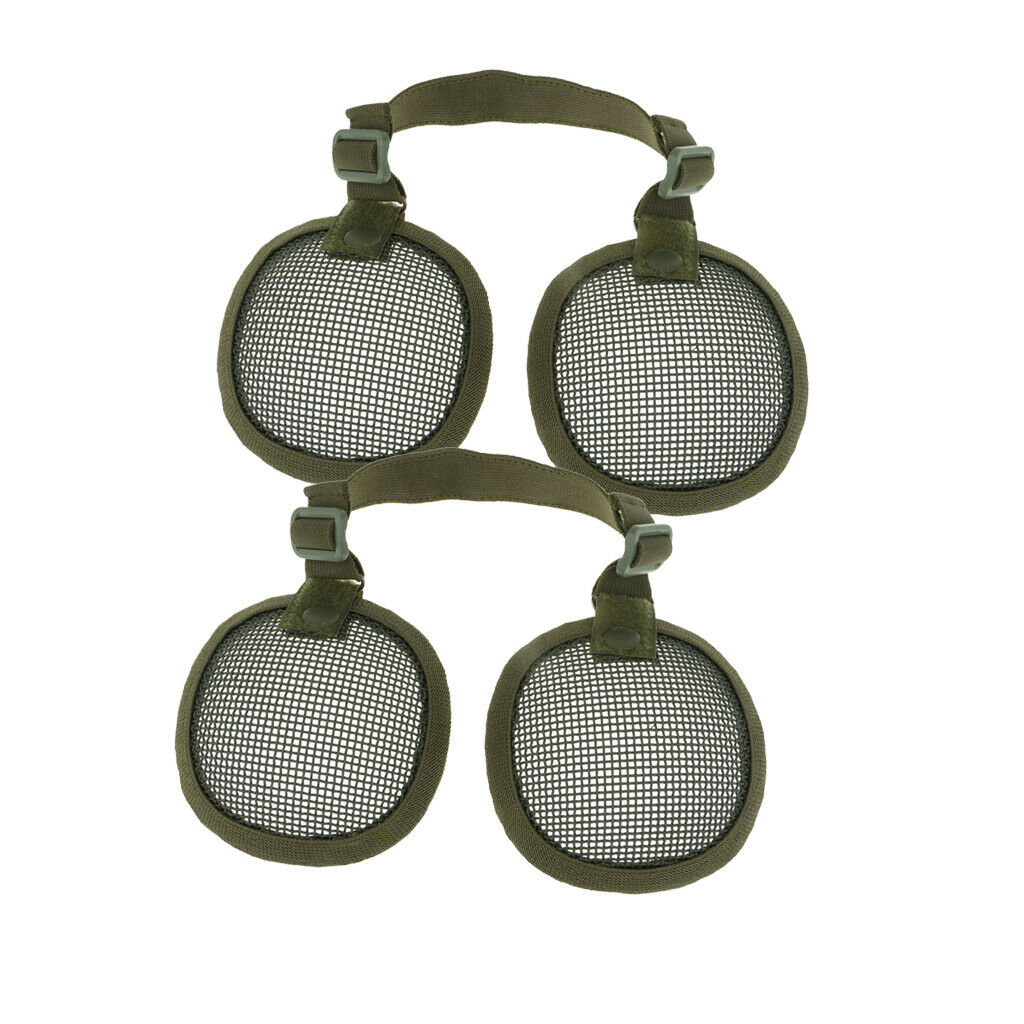 2x  Steel Earmuffs Muffs Protection Ear Protector