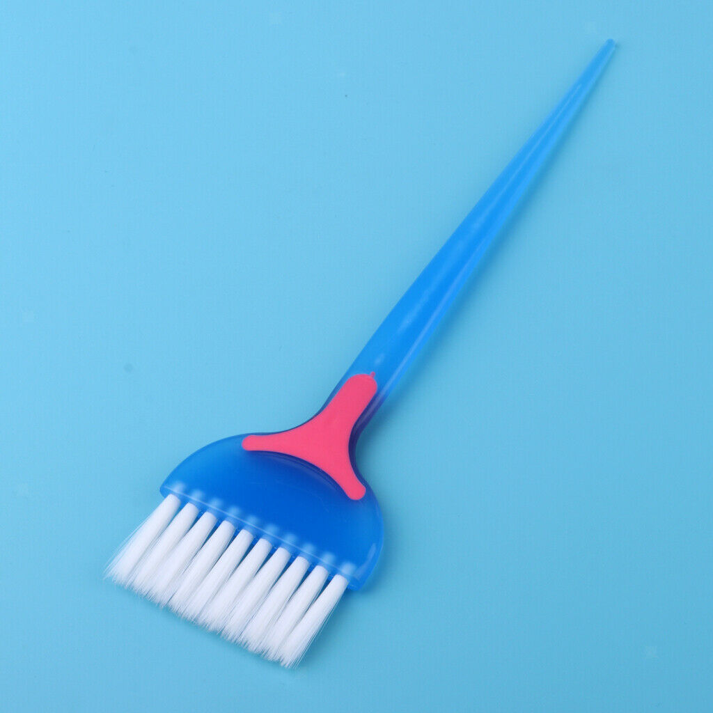 4 Colors Clear Coloring Comb Dyeing Comb Blue