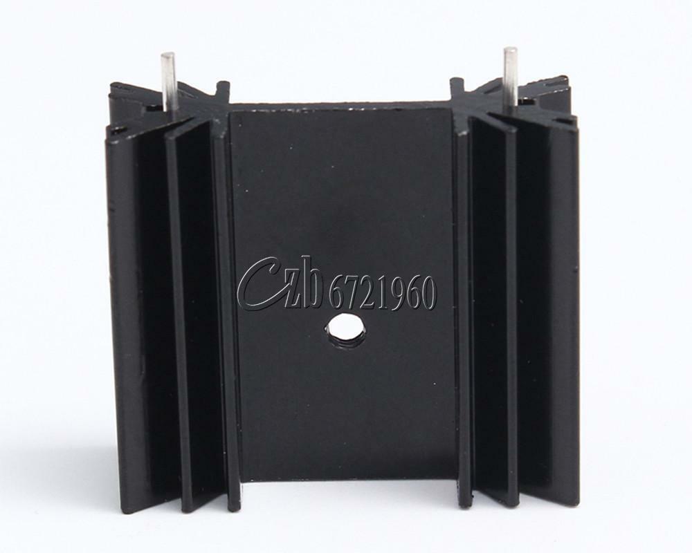 5PCS 30*34*12MM Triode IC heat sink For TO-220 Aluminum
