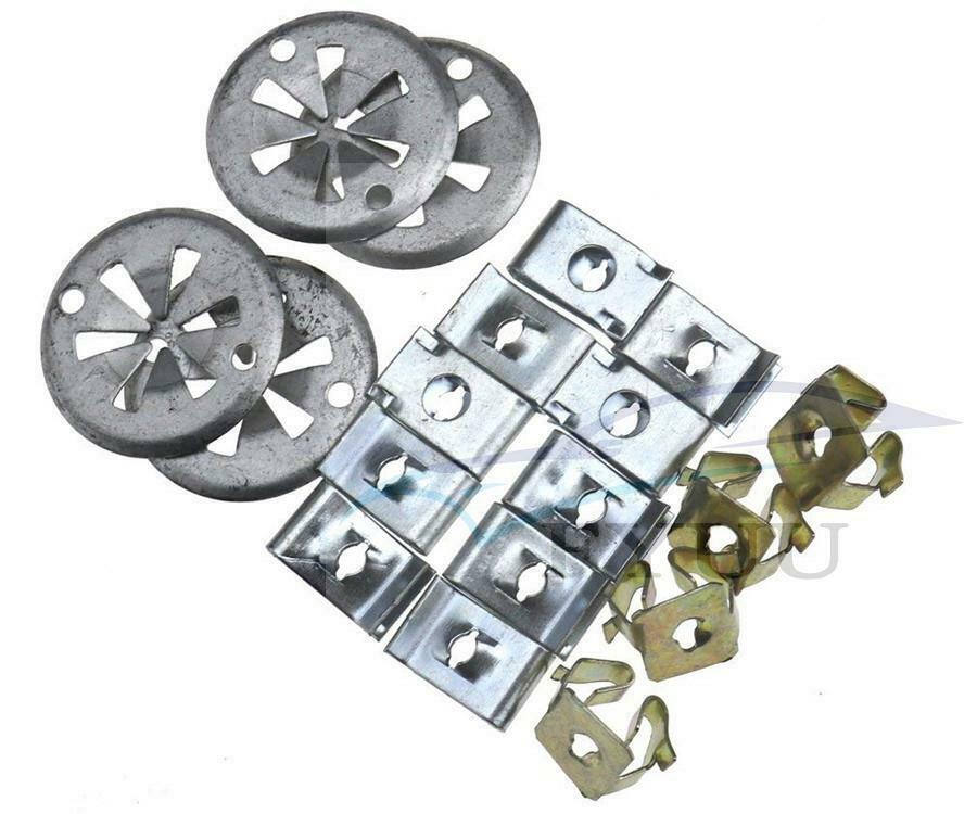 32pc Engine Undertray Cover Clip Bottom Splashguard Shield For SEAT LEON