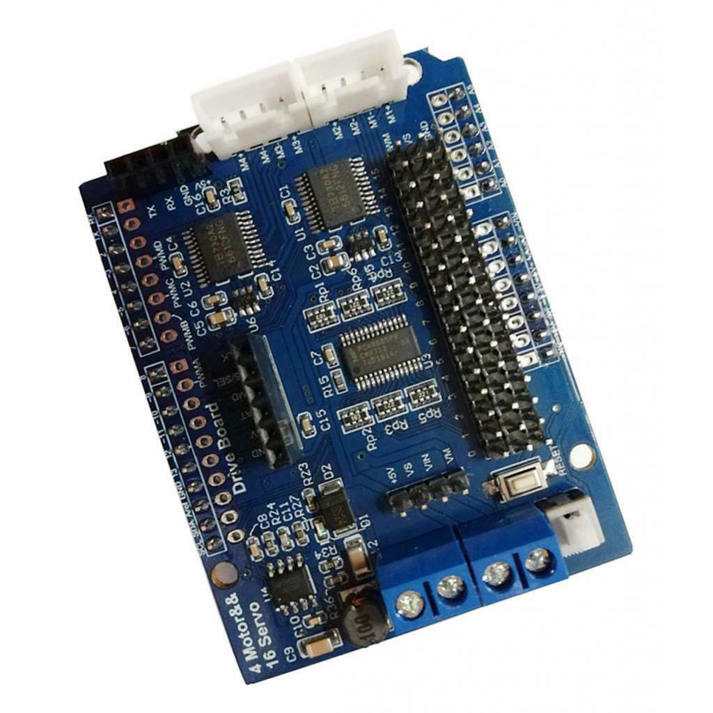 2 Channel Motor + 16 Channel Servo Expansion Card