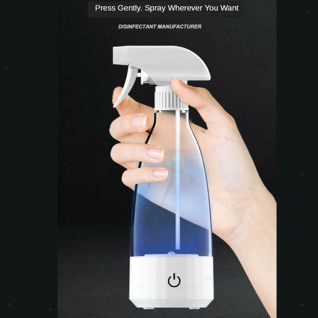 Disinfectant Dispenser 350ML Spray Bottle Transparent