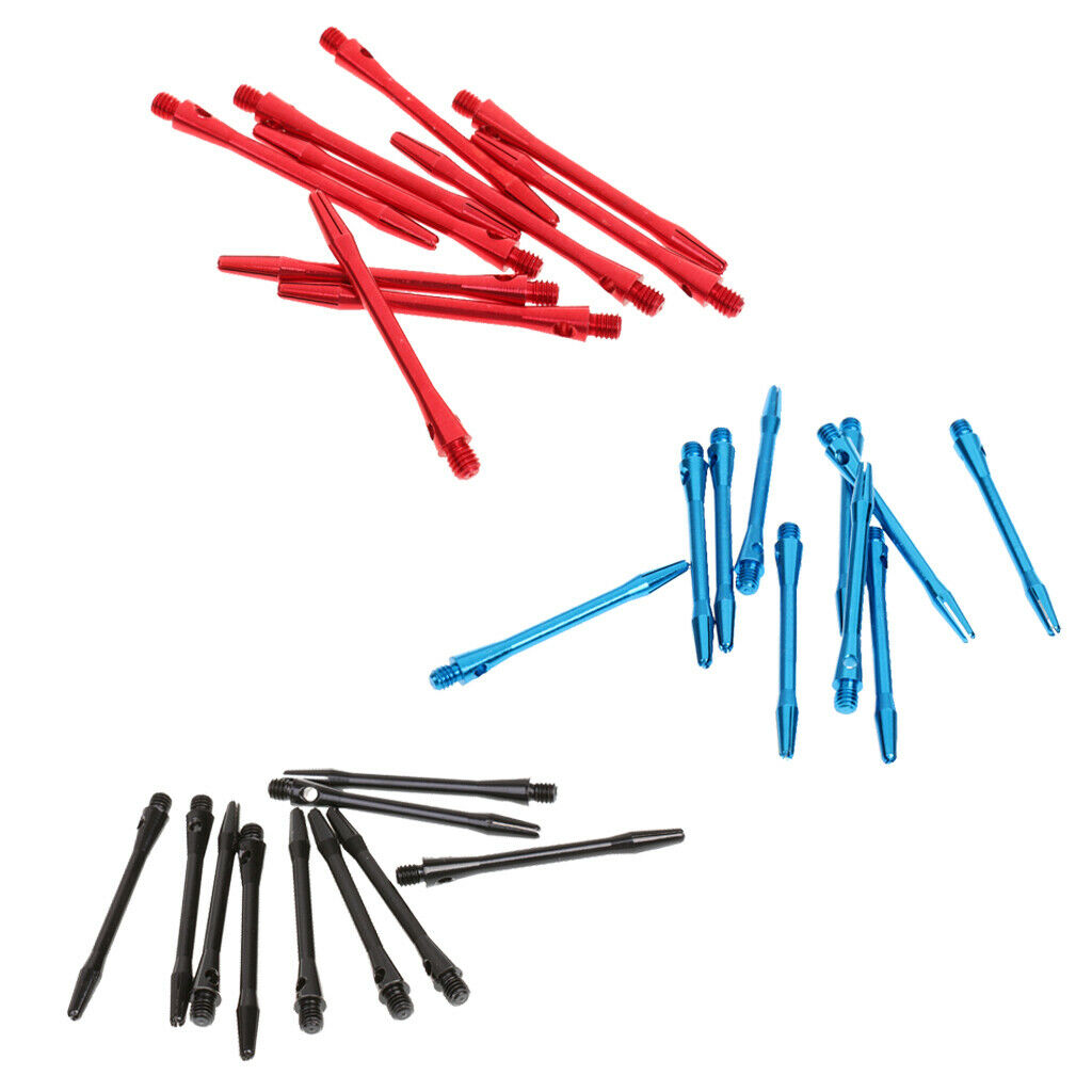 Set 30 Black Blue Red Aluminum Alloy  Shafts  Stems 2BA Screw Thread