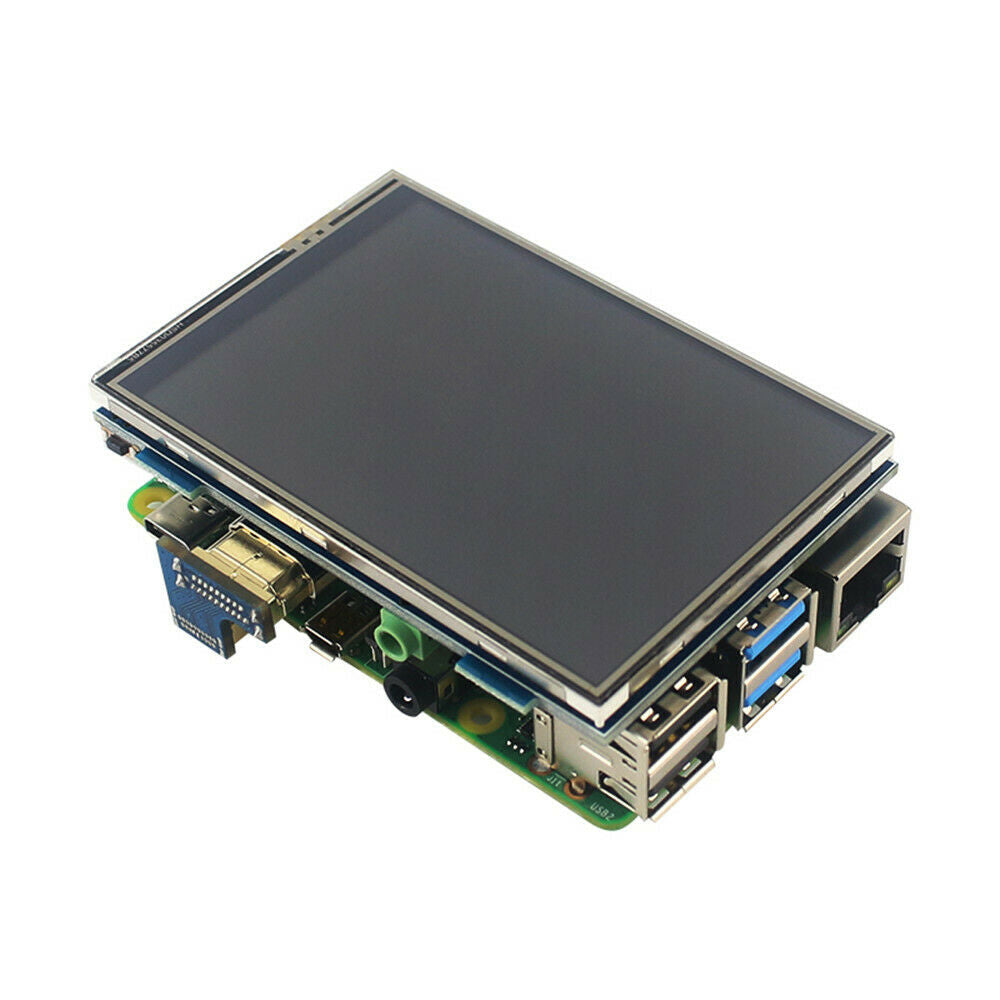 For Raspberry Pi 4 3.5'' Touch Screen TFT LCD Display with Case &Pen Kit 320x480