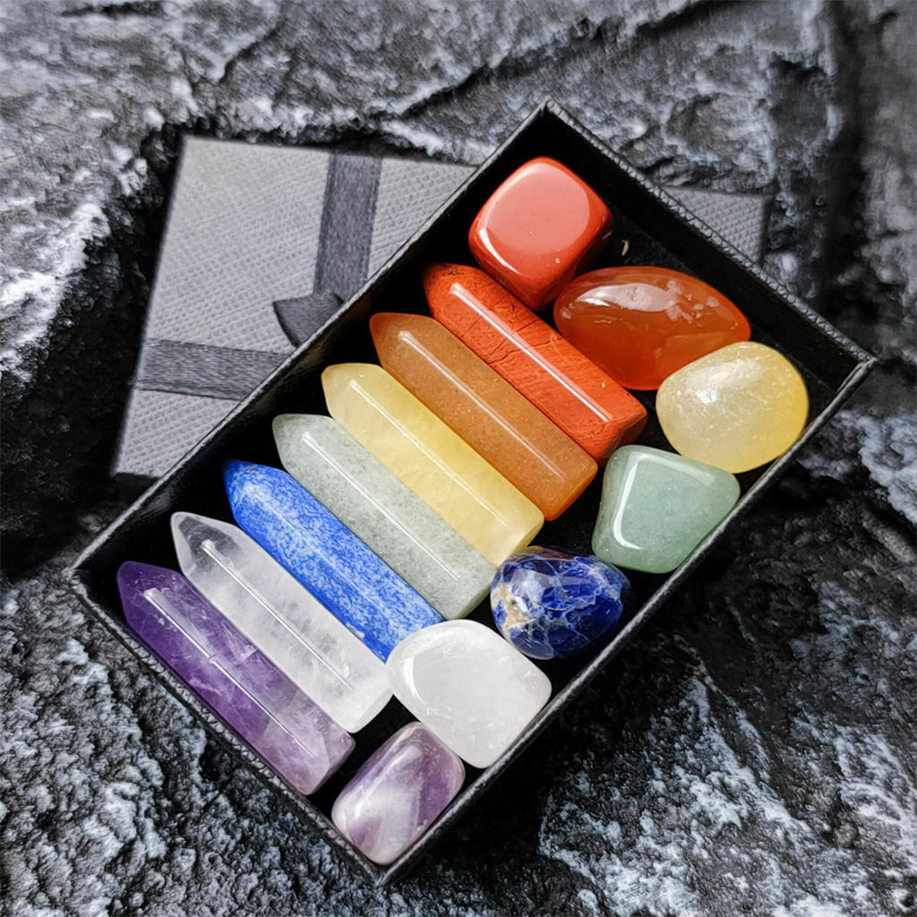 Crystal Energy Stones Clear Quartz Gems Specimens Meditation Collection