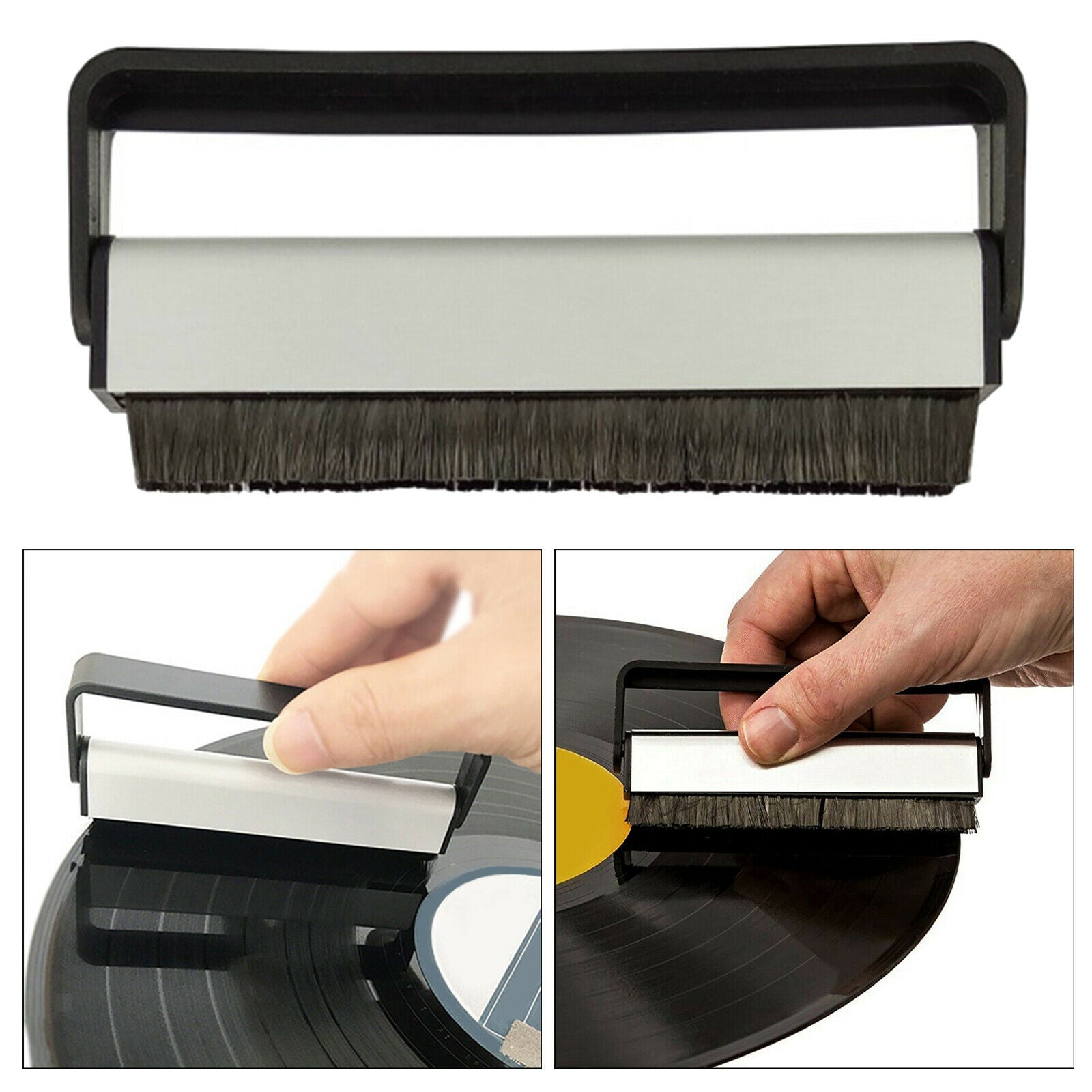 Vinyl Record Cleaner Convenient for Turntable LP Phonograph Dust Removal