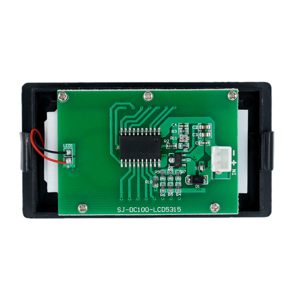 DC4-30V Digital Voltmeter Volt Meter Tester Power Meter LCD Display Two Wires