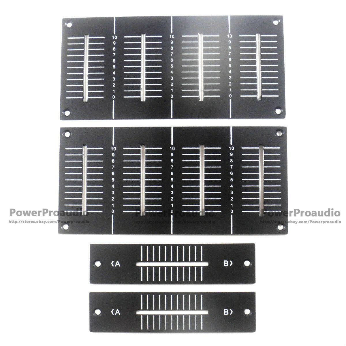 2SETS OEM Main Faceplate for Pioneer DJM800 Fader Panel DAH2427,DAH2426