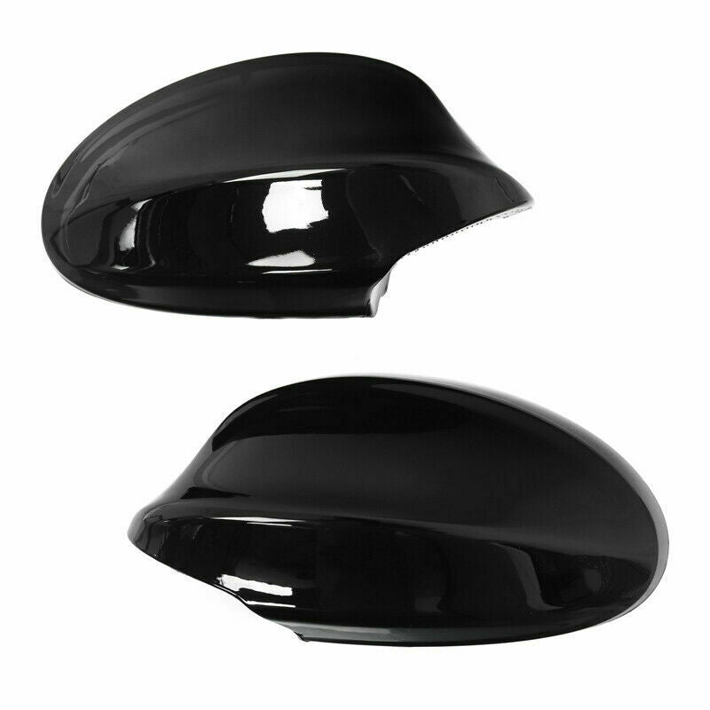 1 Pair Rear View Mirror Cover Caps for  E90 E91 325I 328I 330I Sedan 2005-2008V2