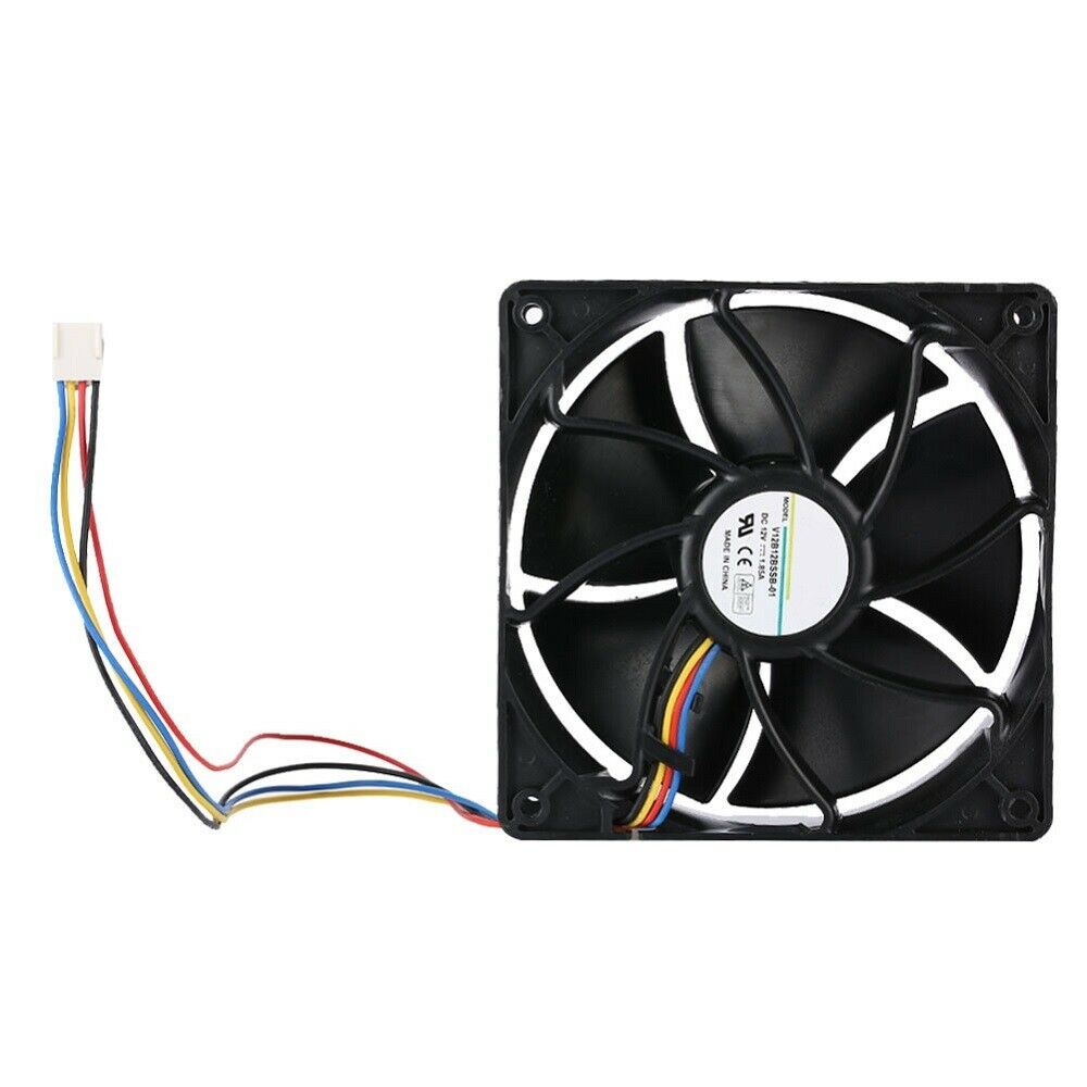 7000RPM Wind-force Cooling 4 PIN Fan Fast Heat 250.3CFM Dissipation for Antminer