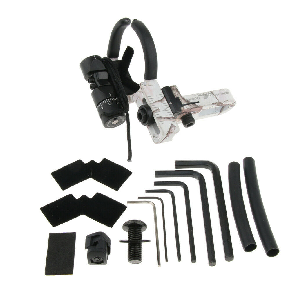 Archery Drop Away Arrow Rest for Compound Bow Hunting Right Hand Snow Camo