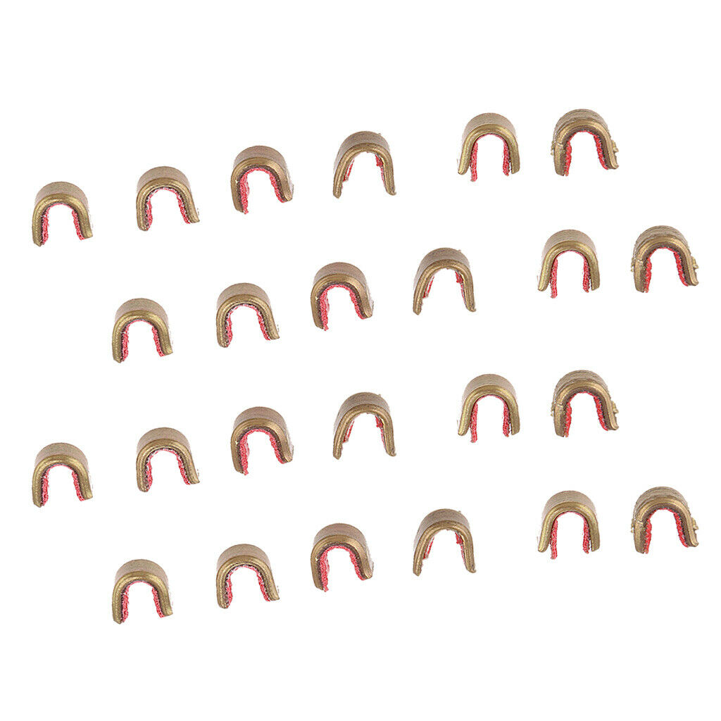 Copper Bowstring Nocks - Pack of 24