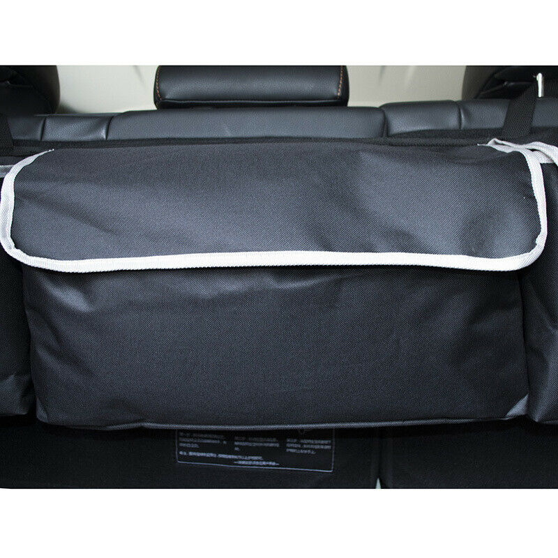 1X Black High Capacity Multi-use Car Truck Seat Back Cargo/ Trunk Organizers Bag