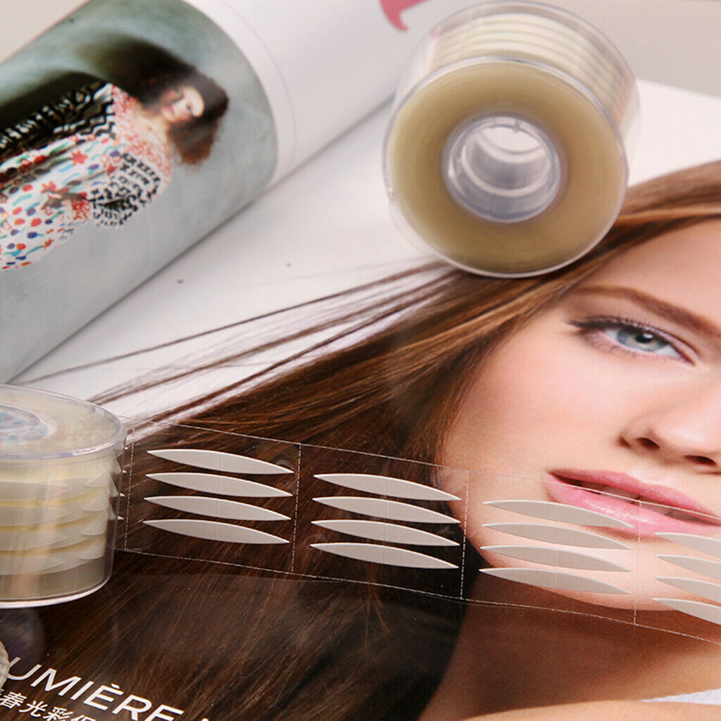 220 Pairs Double Eyelid Eyeliner Stickers Tapes Strips - 2.4 X 0.3cm
