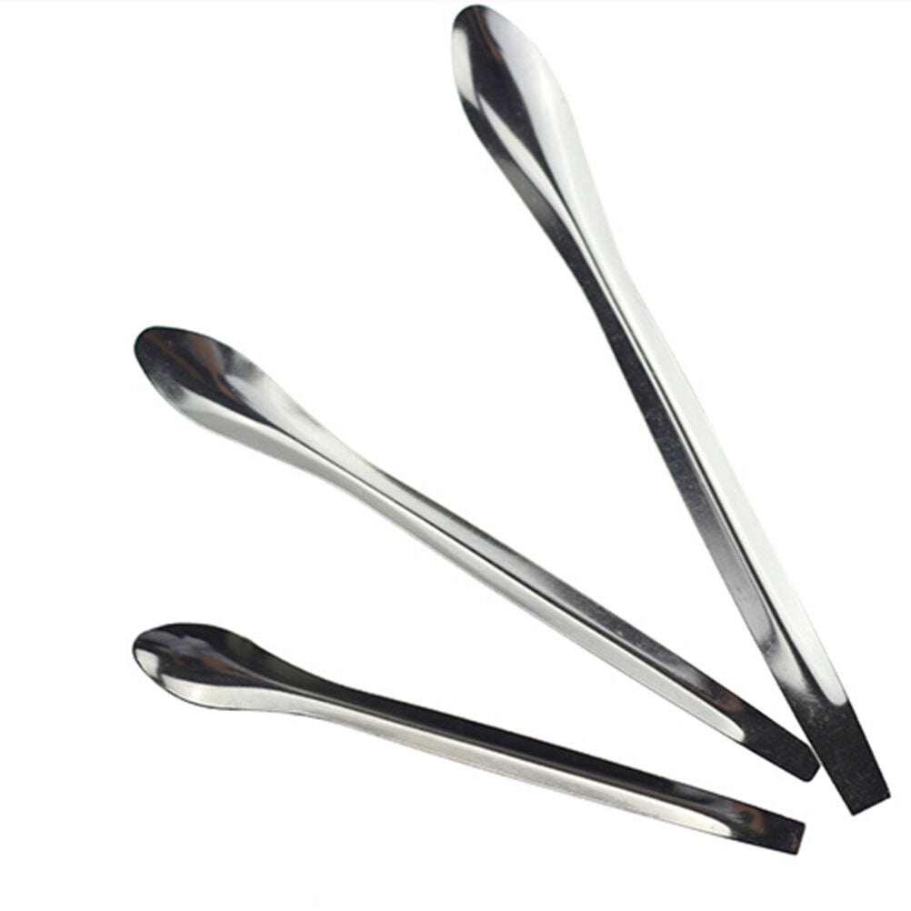3pcs/Set Stainless Steel Medicinal Ladle Spoon Chemistry Experiment Pharma.l8