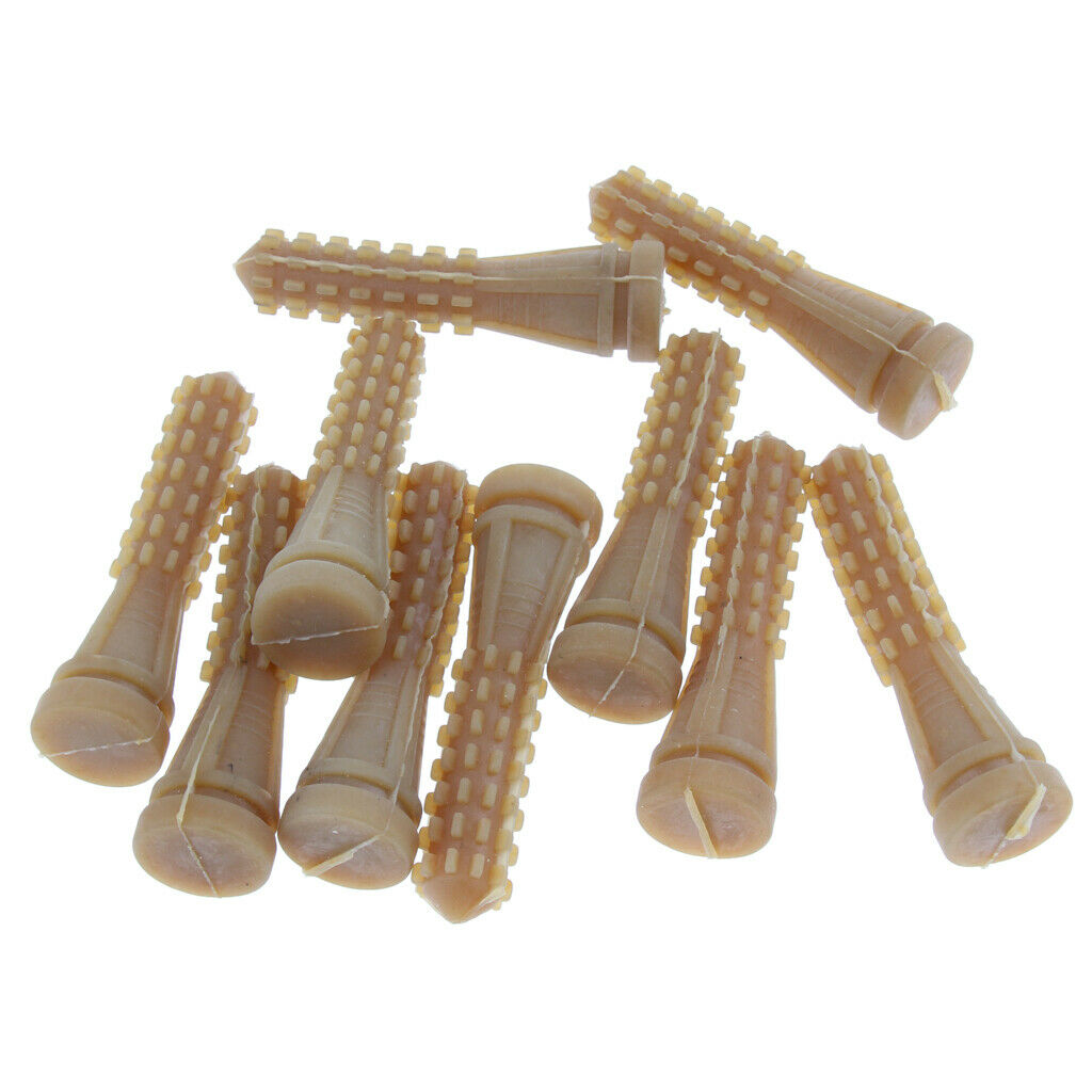 10Pcs Hair Removal Sticks Poultry Plucking Fingers Hair Removal yellow 02
