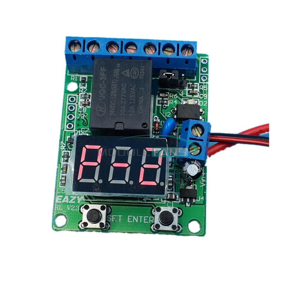 24V Voltage Detection Control Delay Upper and Lower Voltage Range Control switch