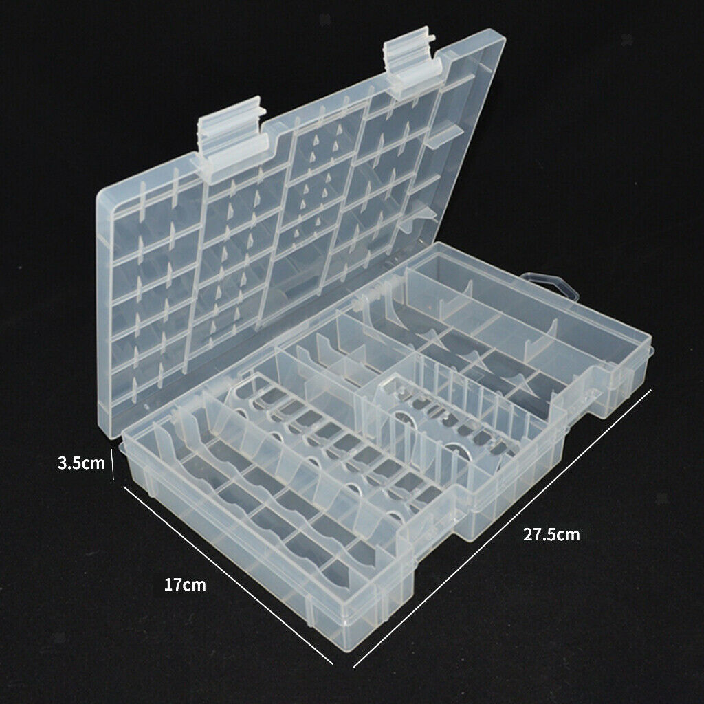 1 lot Battery Storage Box Case Battery Holder Case for Battery Plastic