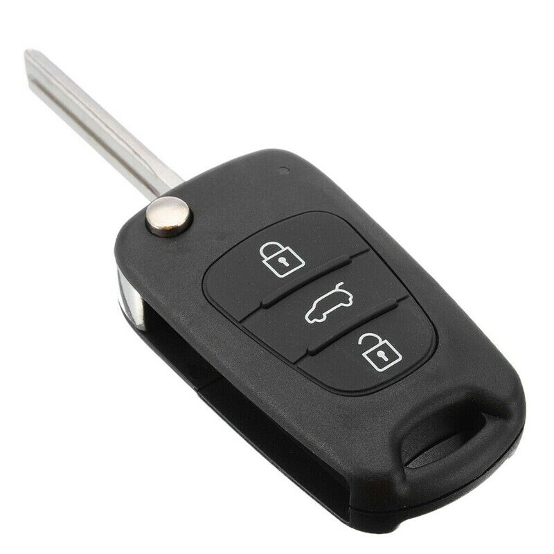 3 Button Flip Remote Key Fob fit For Kia Ceed Picanto Sportage Hyundai i20 i30
