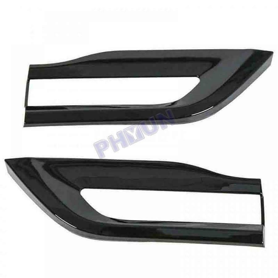 4Pcs Gloss Black Car Tail Light Trim Bezel Kit For Jeep Grand Cherokee 2014-2020