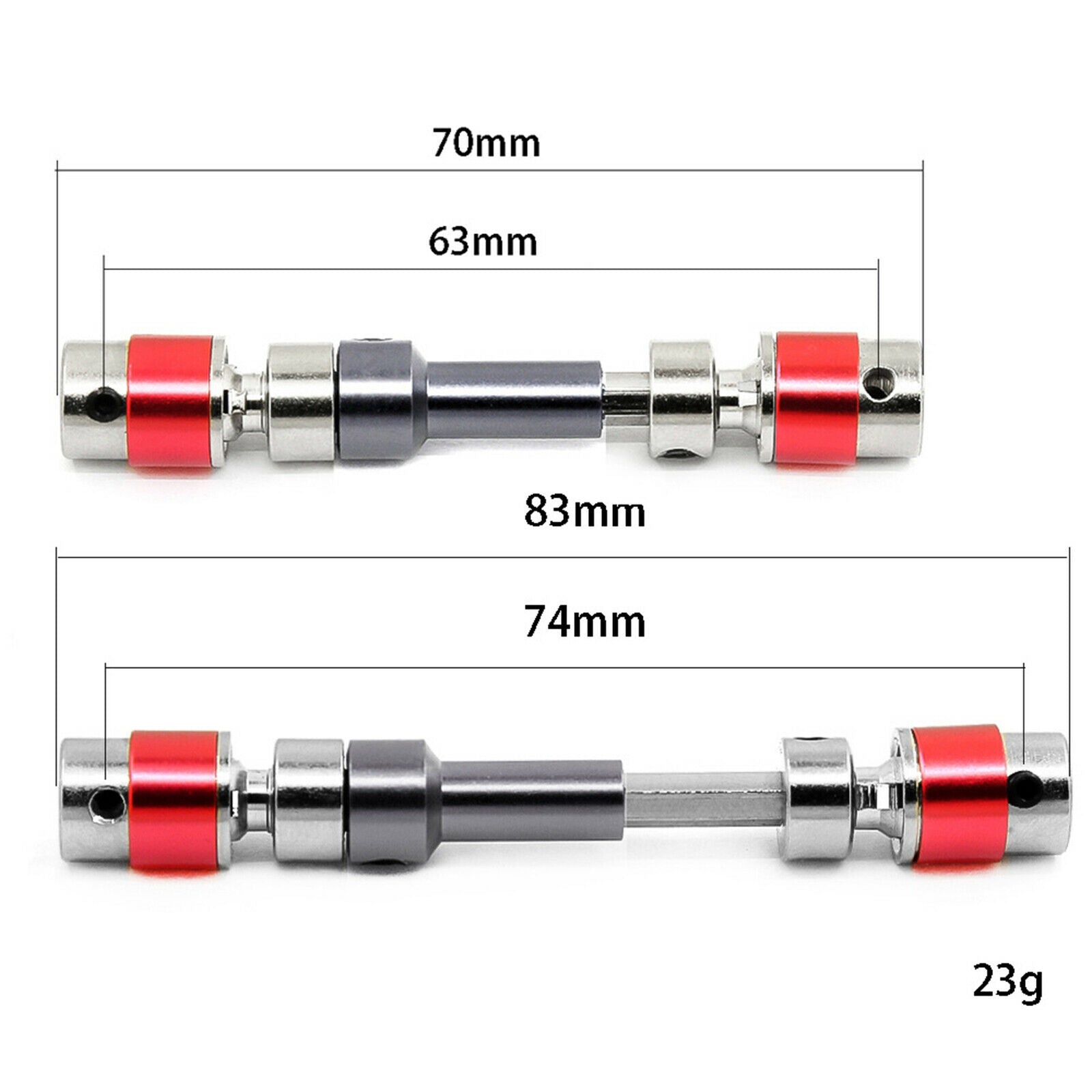 Metal RC Car Front Drive Shaft for Feiyue FY01/02/03/04/05/06/07 1:12 RC Car