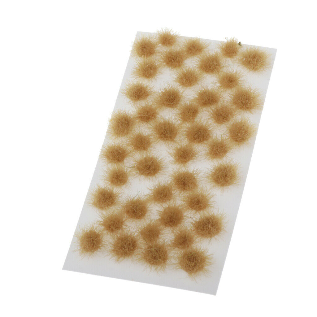 80pcs Studio Grass Tufts 1/72 1/48 1/35 for Making Military Patio Sandtray