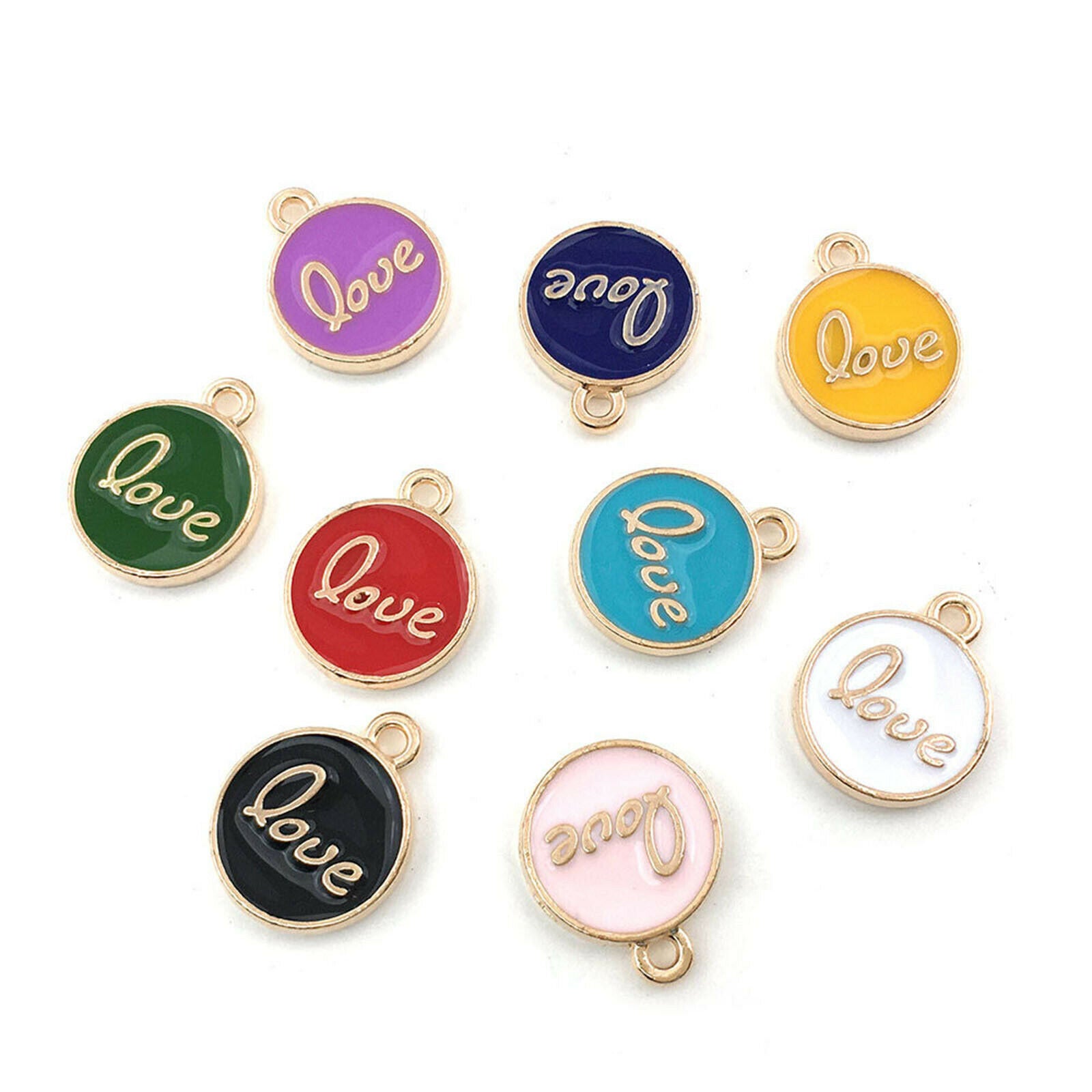 45 Alloy Charms Pendants Jewelry Making Necklace Mix DIY Craft Supplies