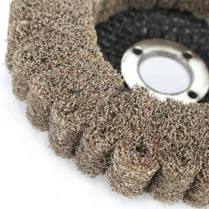 8Pcs 4 Inch Nylon Fiber Flap Wheel Abrasive Disc Polishing Buffing Grinding WhW9