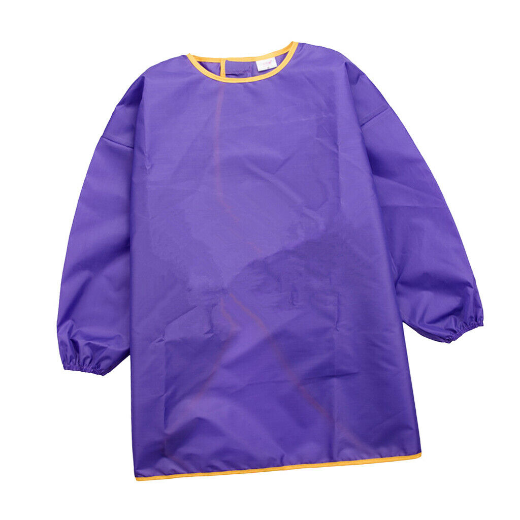 3x Painting Drawing Apron Children Kids Art Long Sleeve Smock Cooking