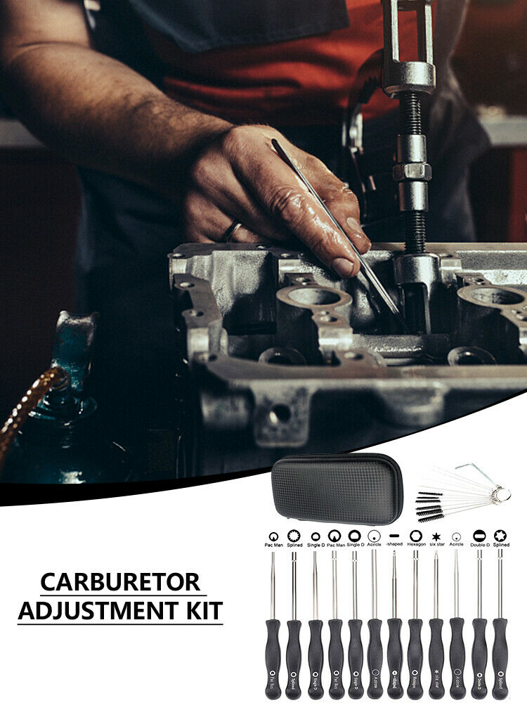 Carburetor Adjustment Tool Set Carburator Adjusting Kit for 2 Cycle Small Engine