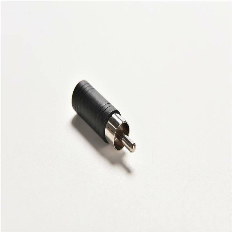 3.5mm Mono Female Jack to Phono RCA Male Plug Audio Adapt Converter Connec.l8