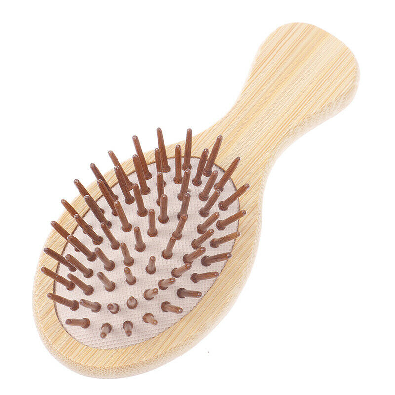 1Pcs Bamboo Hair Brush Airbag Massage Scalp wood Comb Hair Styling Too.l8