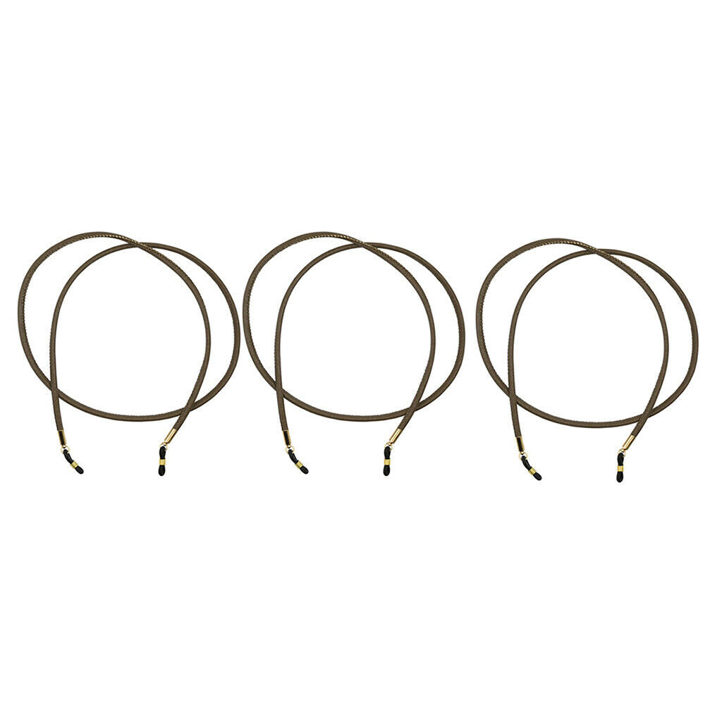 3Pcs Glasses Strap Fashionable Glasses Jewelry Sunglass Holder Sports Glasses
