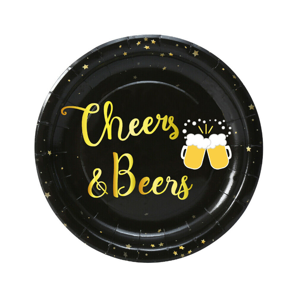 Disposable Birthday Party Supplies Dinnerware Paper Plates Cups Napkins Banner