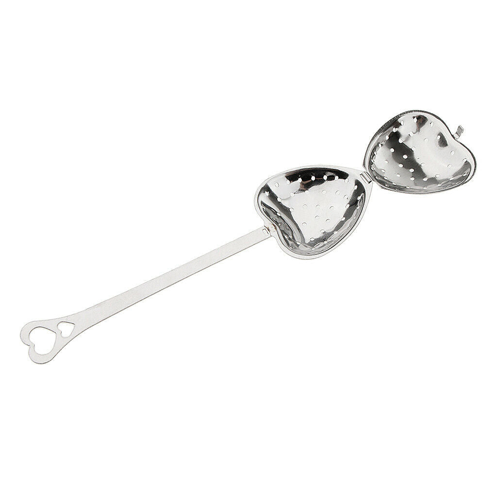 Stainless Steel Heart Shaped Tea Infuser For Loose Leaf Tea and Mulling Spices