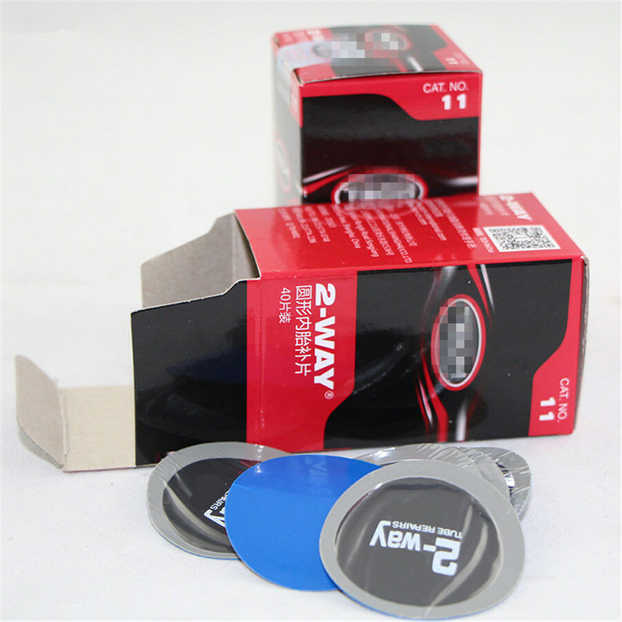 30Pcs Universal Tire Repair Rubber Patch Glues Tool Tyre Patching Repair +Roller