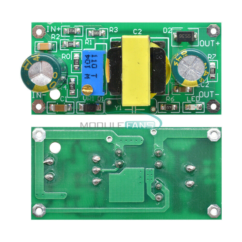 2PCS DC-DC 22V-290V to 3.6V-15V Isolated Step-down Power Supply Buck Module