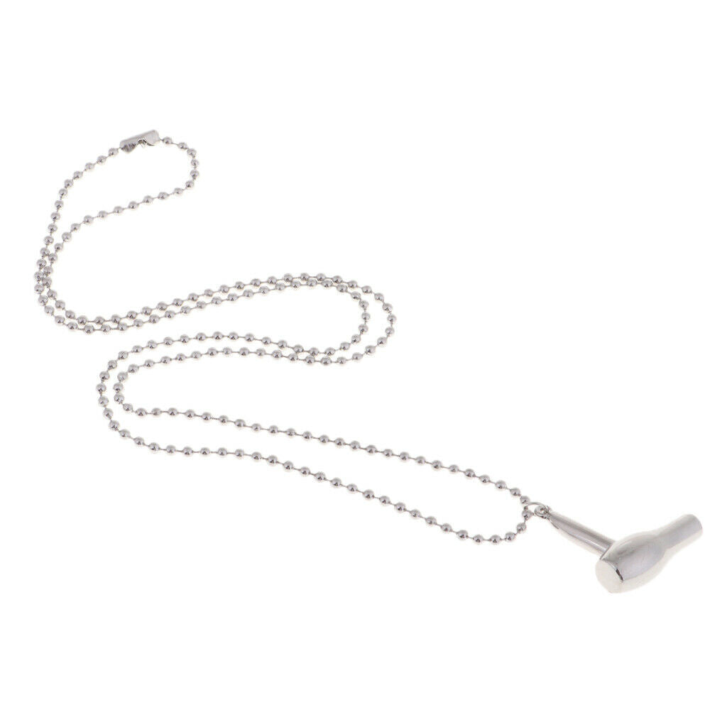Premium Unique Alloy Hair Dryer Pendant Necklace Chain for Hairdressers Cars