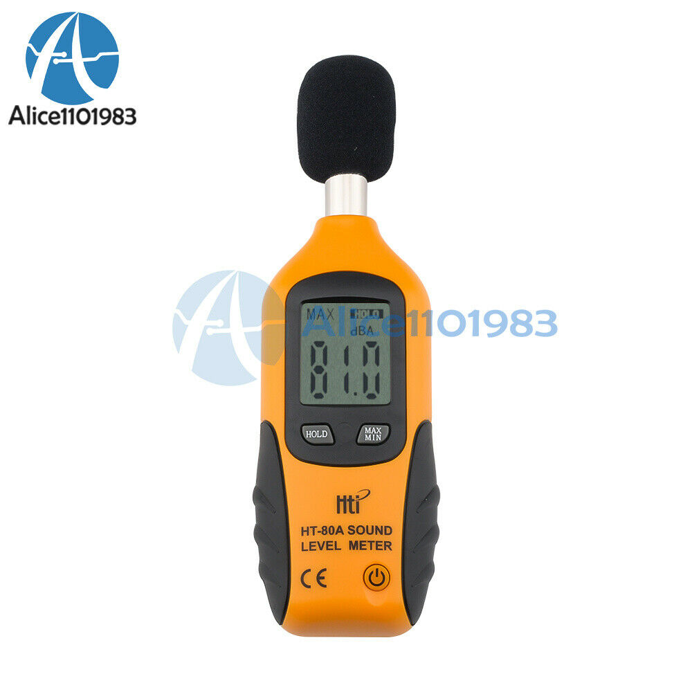 HT-80A High-definition Intelligent HD Digital Noise Tester 40-130dB Noise Meter