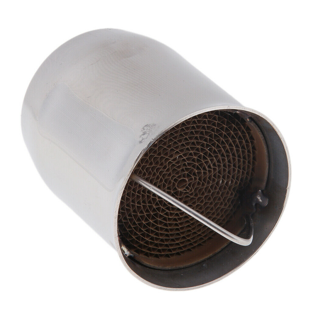 60mm Universal Motorcycle Exhaust Pipe Can DB