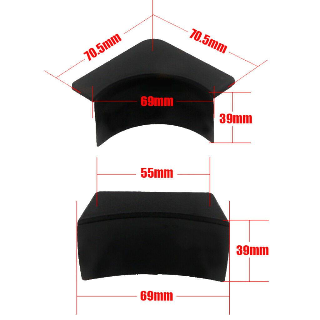 Replacement Pool Table Plastic Pocket Liners - Set of 6 - 4 Corner & 2 Side