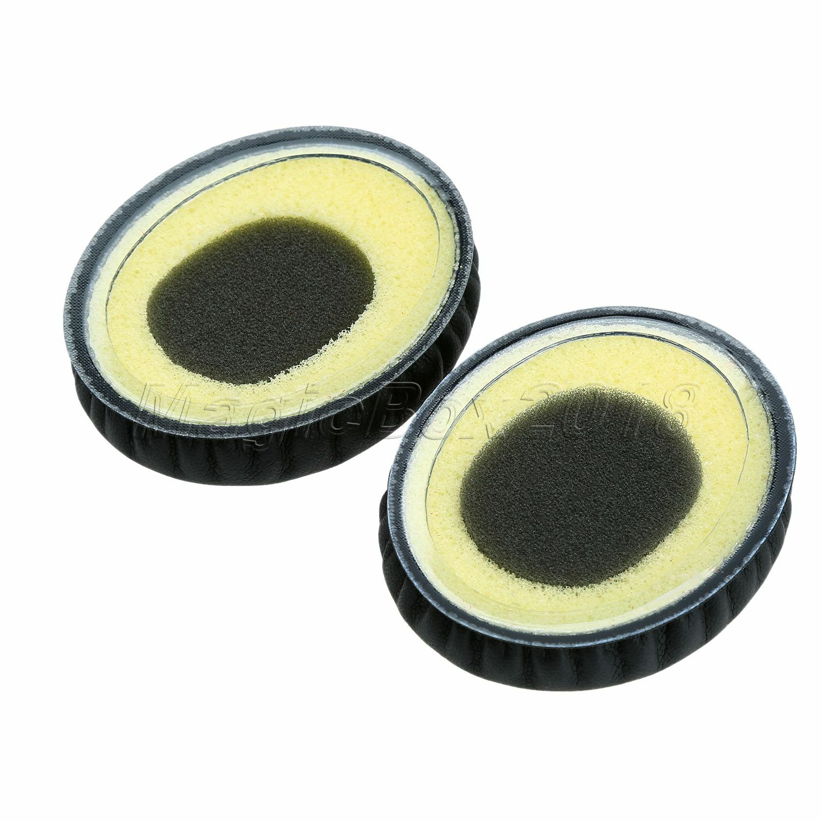 Black Leather Ear Pads Earpad Cushion For Sennheiser HD218 HD228 HD238 Headphone