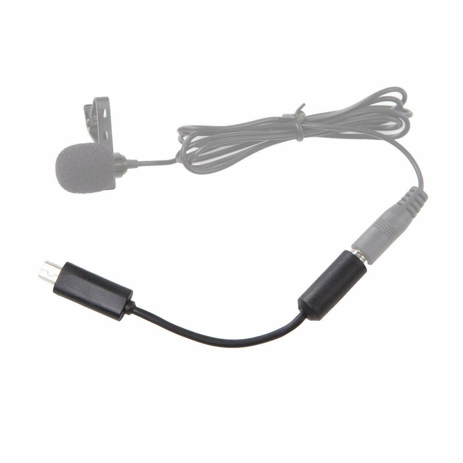 Microphone Adapter Cable for GoPro Hero 3 3 4 Female 3.5mm Audio Converter Lead