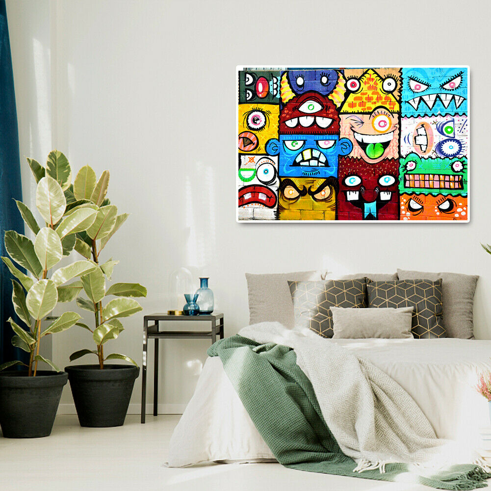 1000pcs DIY Jigsaw Paper Puzzle Graffiti Picture Toys Room Decoration Gifts @