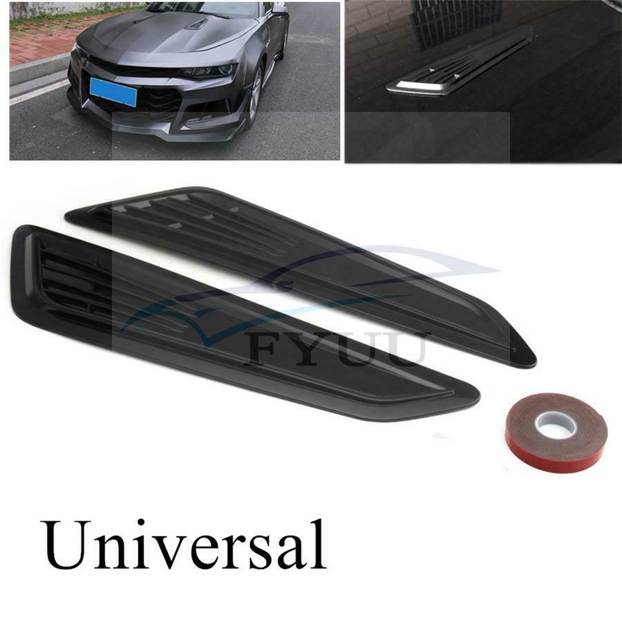 2PCS Universal Car Accessories Decorative Air Flow Intake Hood Vent Bonnet Cover