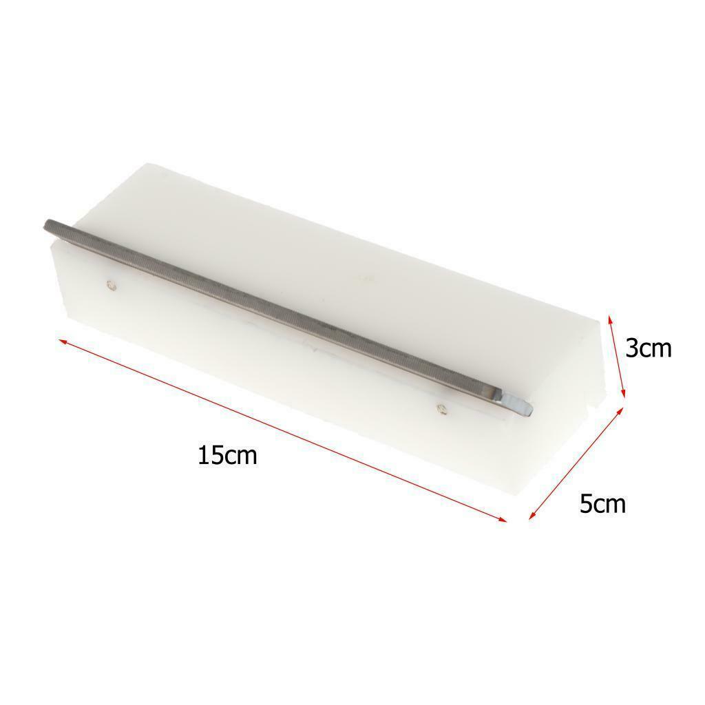 Fret Beveling File Tool 35 Degrees and 90 Degrees Crowning Luthier Tools